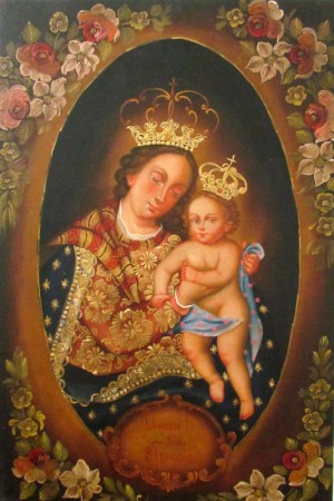 Virgen del Refugio  40 X 60 Cms.